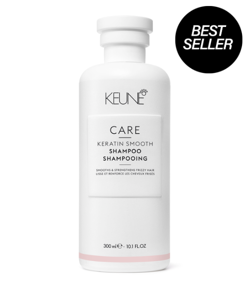 Entdecke geschmeidiges, frizzfreies Haar mit dem Keratin Smooth Shampoo. Es pflegt, spendet Feuchtigkeit und stärkt trockenes Haar. Erlebe die Vorzüge von Keratin.